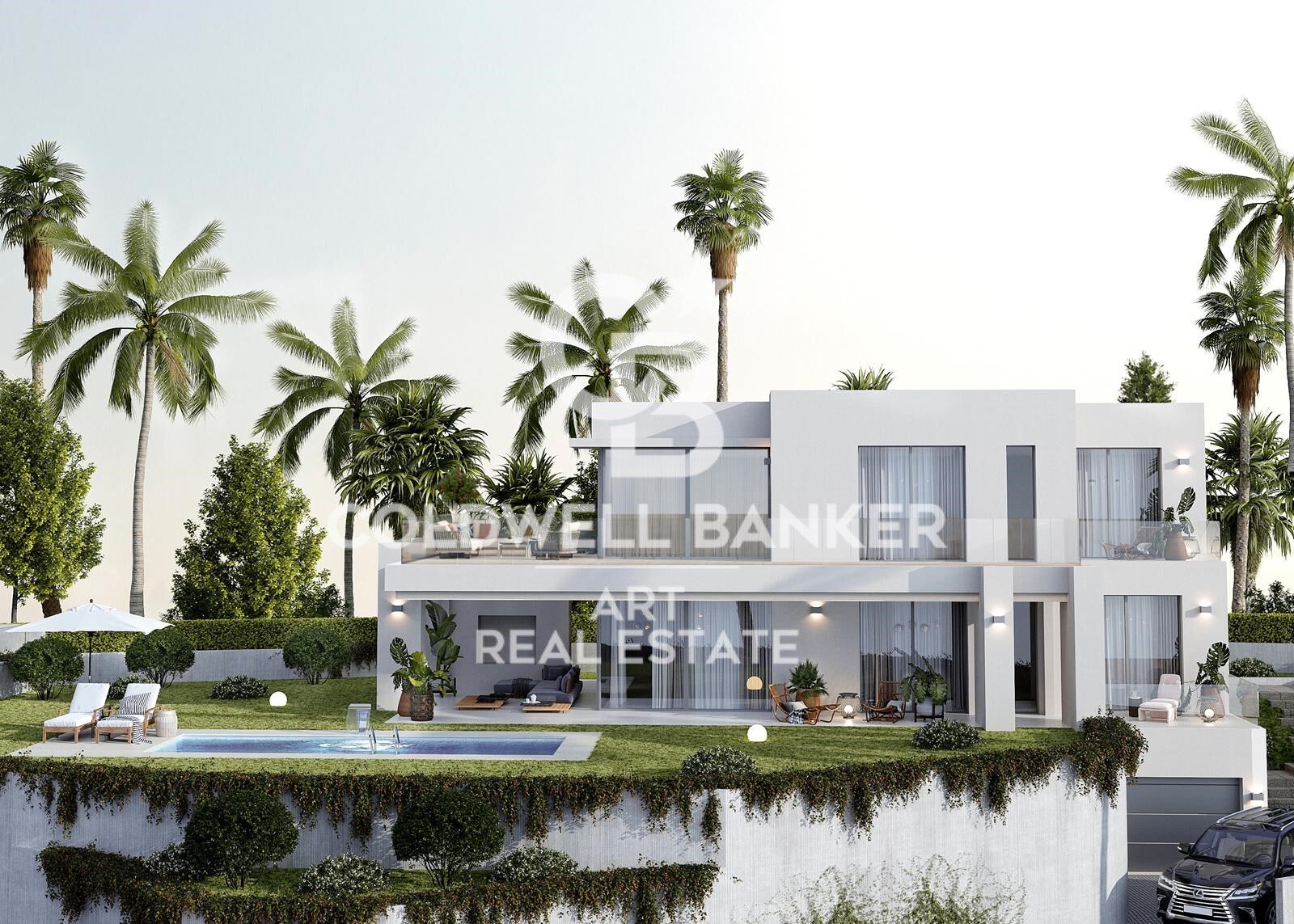 Incredible villas with panoramic views in Mijas Pueblo