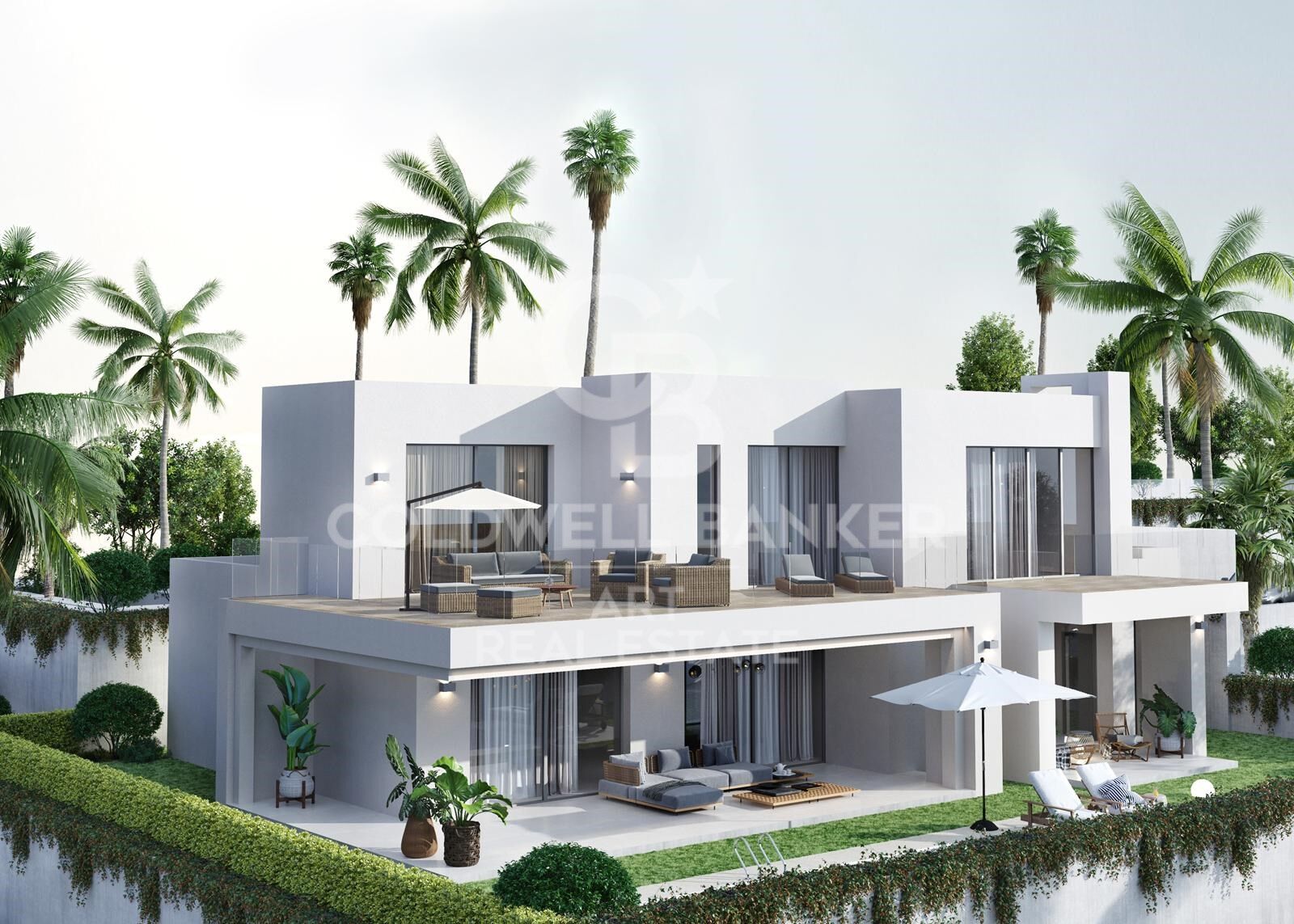 Incredible villas with panoramic views in Mijas Pueblo