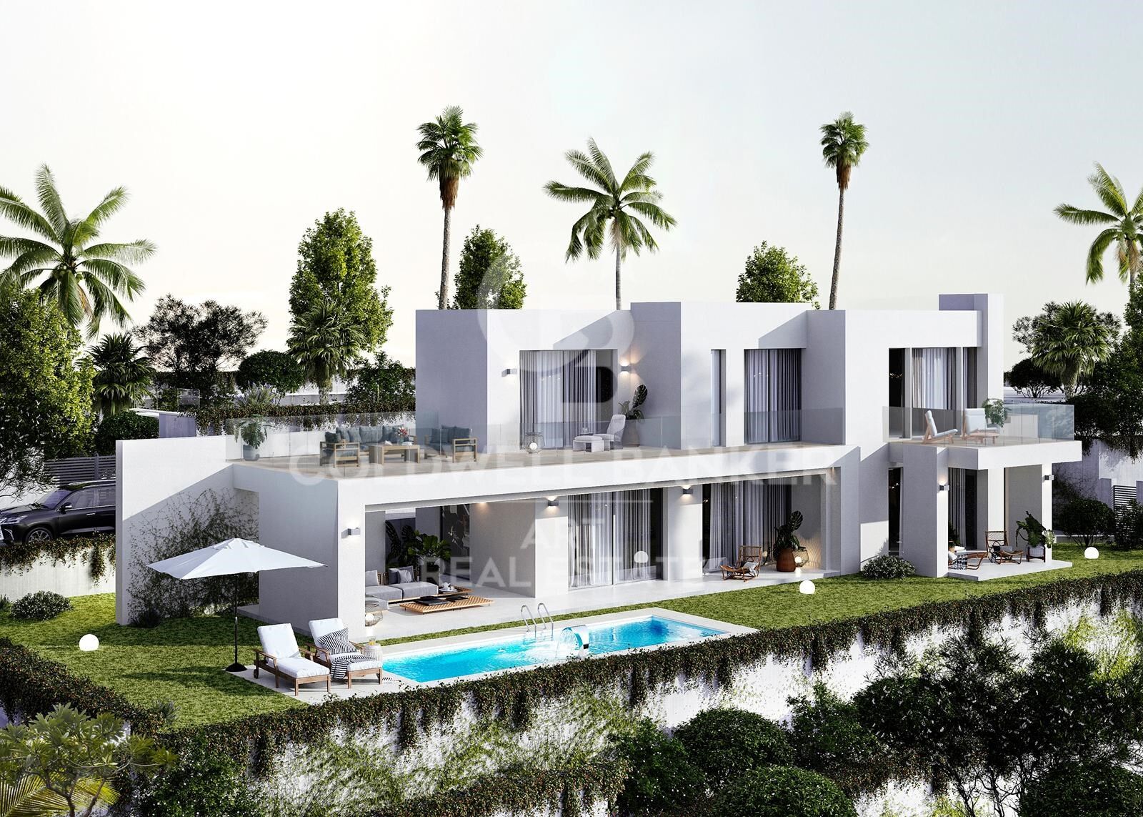 Incredible villas with panoramic views in Mijas Pueblo