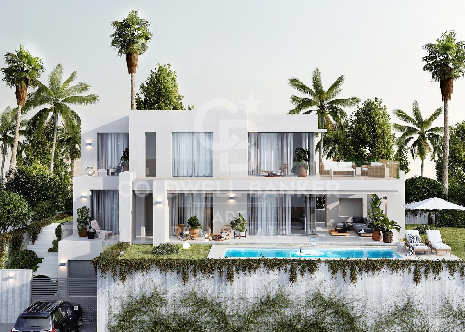 Incredible villas with panoramic views in Mijas Pueblo