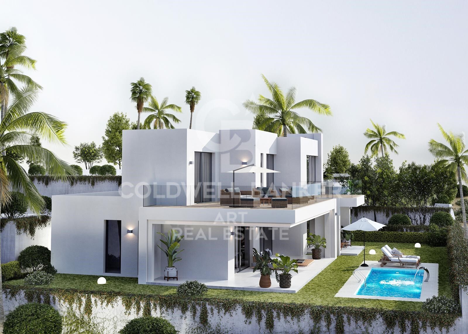 Villas incroyables avec vue panoramique à Mijas Pueblo
