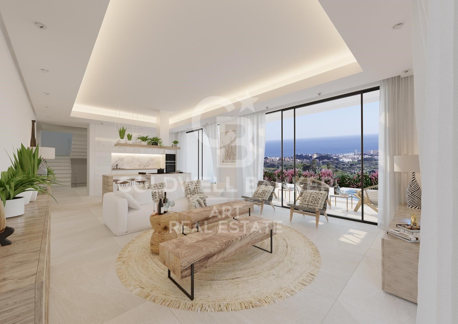 Increíbles villas con vista panorámica en Mijas Pueblo
