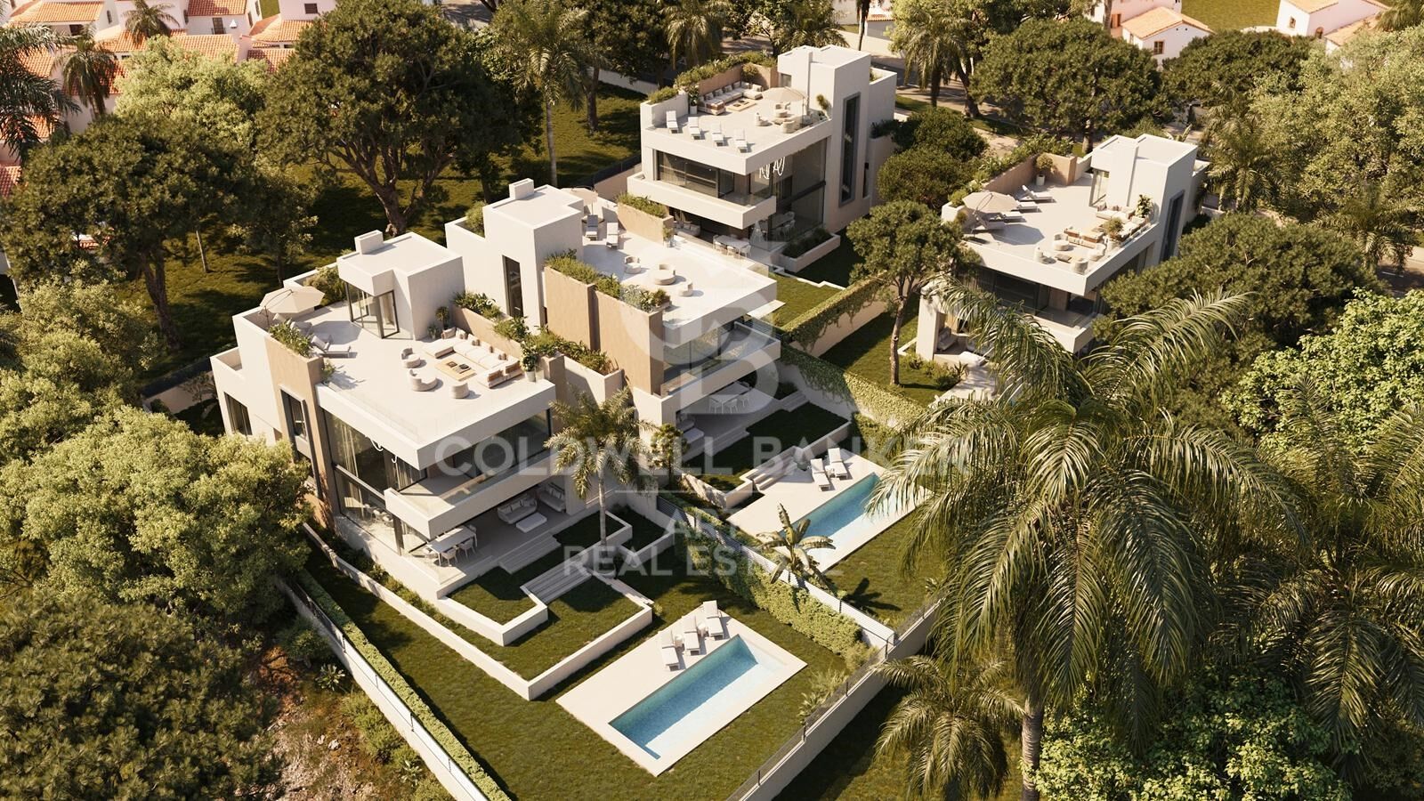 Villas de luxe flambant neuves à Marbella
