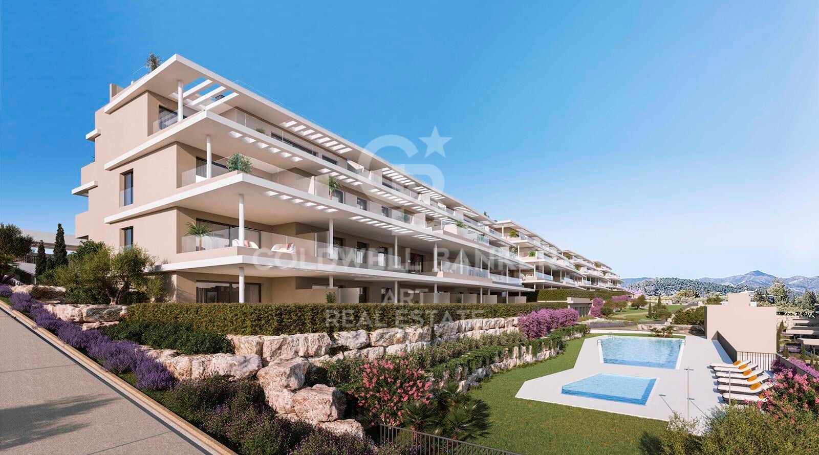 Apartamentos y áticos de lujo con 2 y 3 dormitorios en La Resina, Estepona