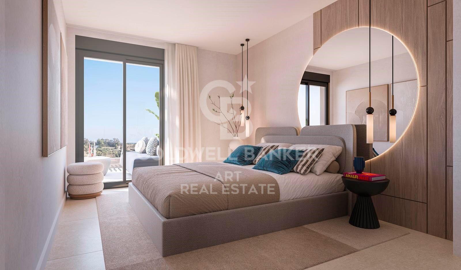 Apartamentos y áticos de lujo con 2 y 3 dormitorios en La Resina, Estepona