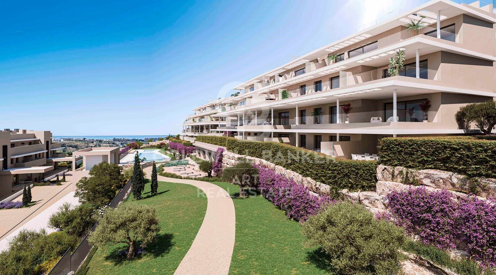 Apartamentos y áticos de lujo con 2 y 3 dormitorios en La Resina, Estepona