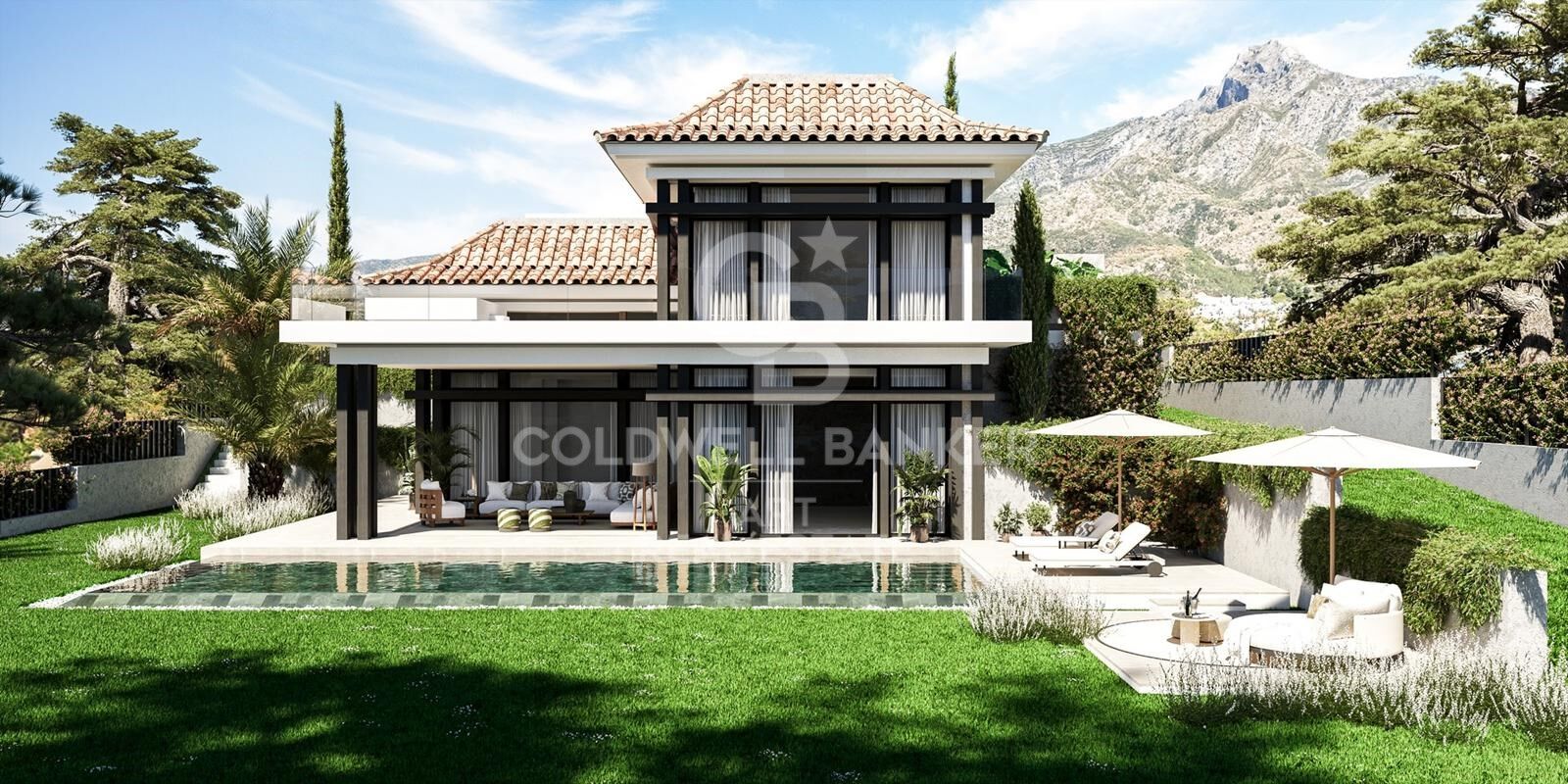 Luxury villa in exclusive location, Golden Mile, Marbella