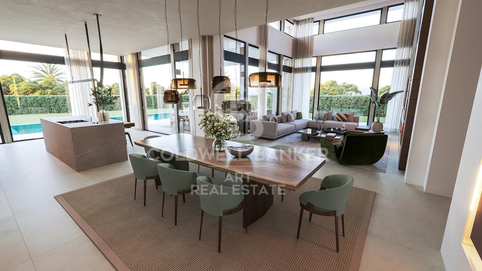 Villa de luxe dans un emplacement exclusif, Milla d'Or, Marbella.