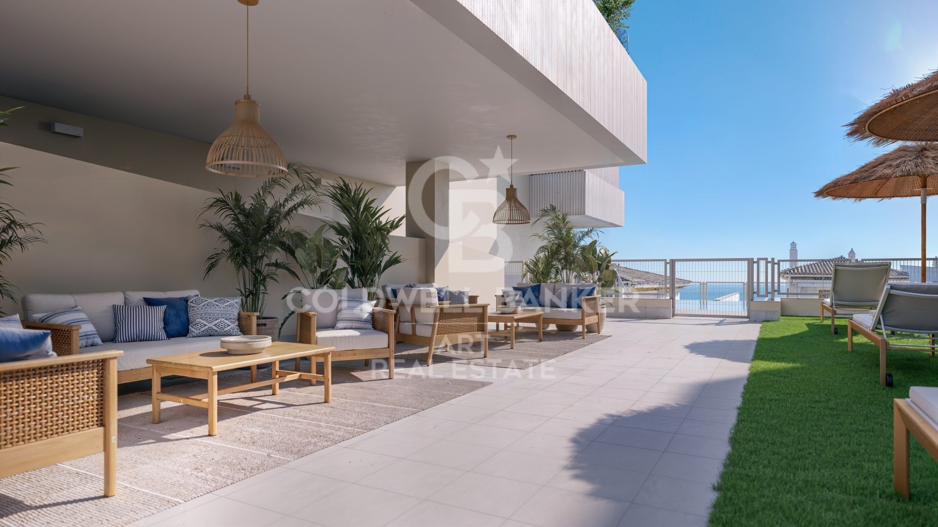 Nuevo residencial con vistas al mar en Benalmádena