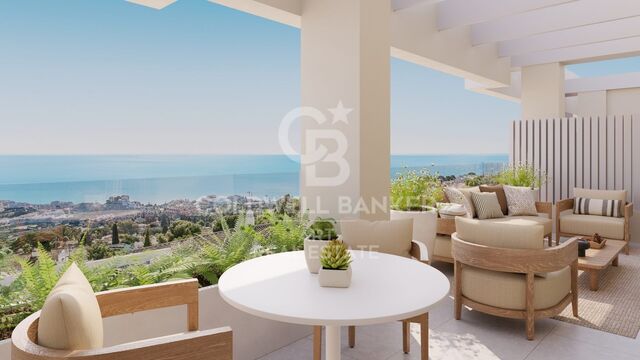 Neue Wohnanlage mit Meerblick in Benalmádena