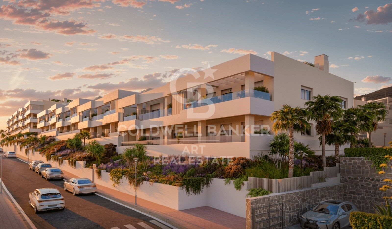 Nuevo residencial con vistas al mar en Benalmádena