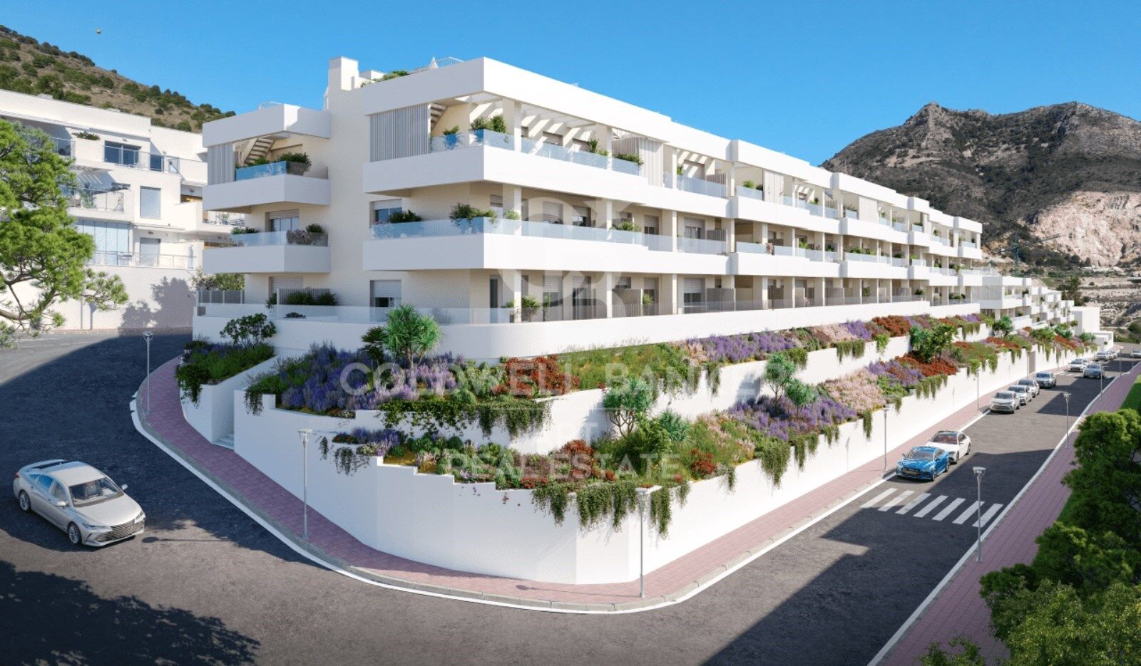 Nuevo residencial con vistas al mar en Benalmádena