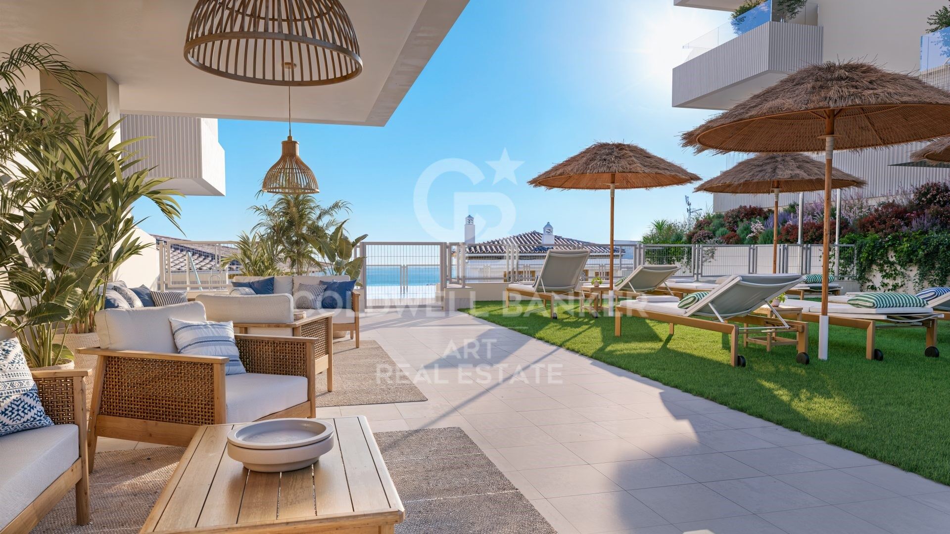 Nouvelle résidence avec vue sur la mer à Benalmádena