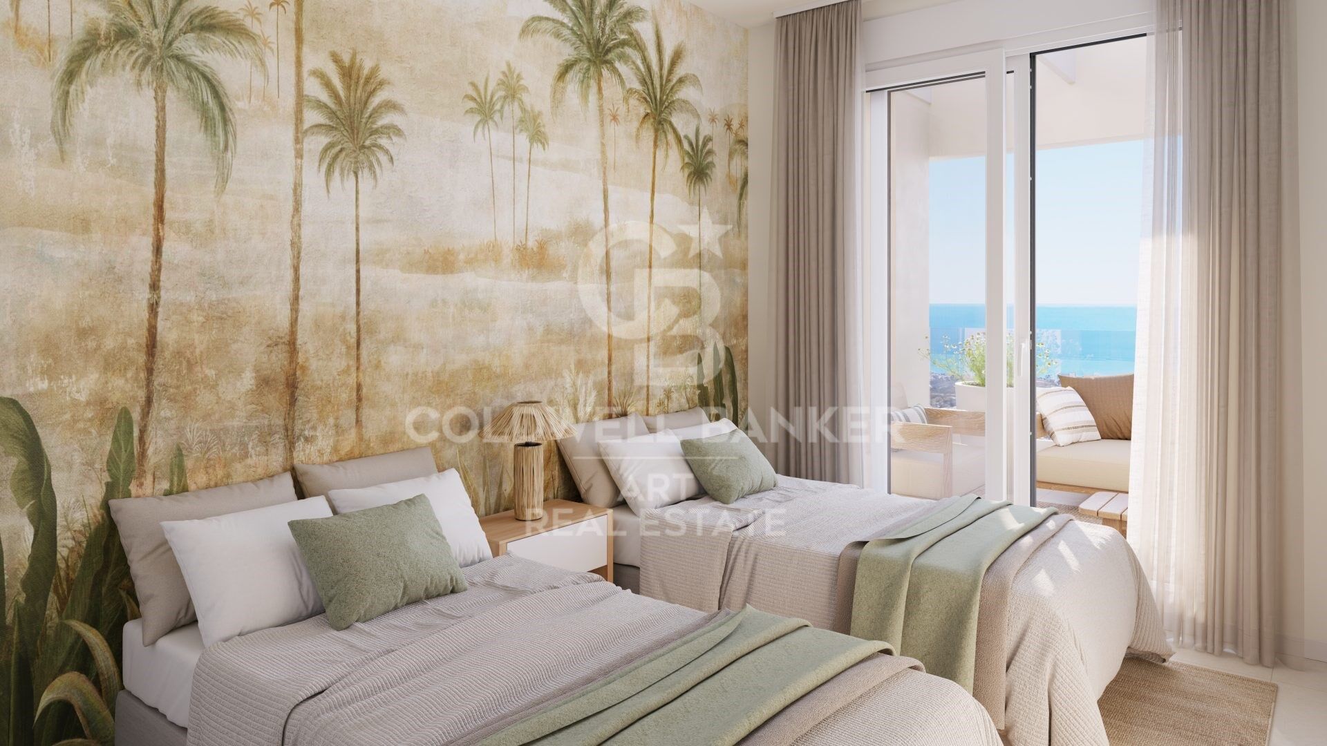 Nouvelle résidence avec vue sur la mer à Benalmádena