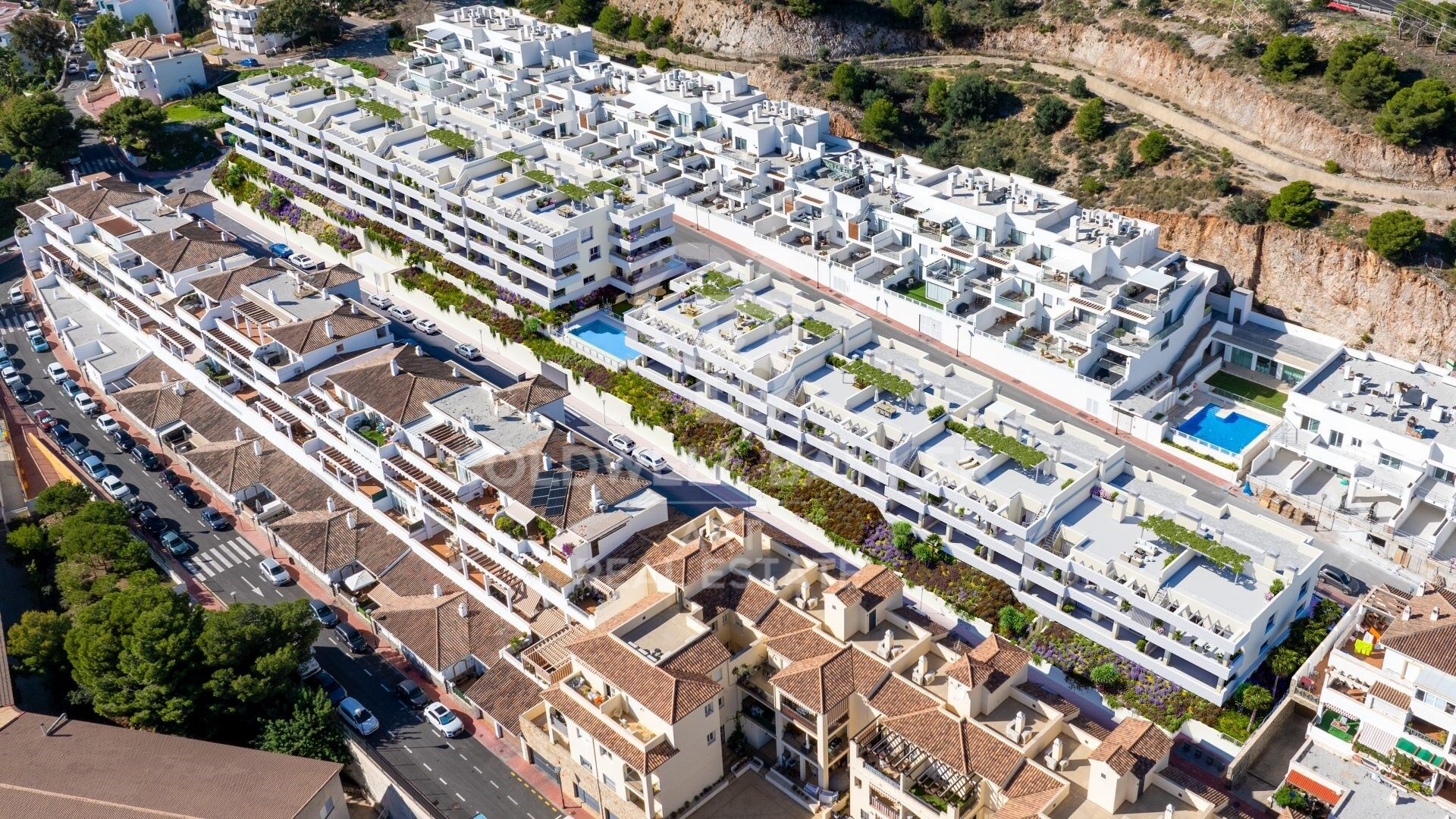 Nouvelle résidence avec vue sur la mer à Benalmádena