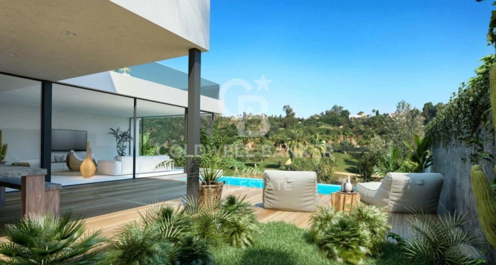 Villas de golf en première ligne à El Campanario, Estepona