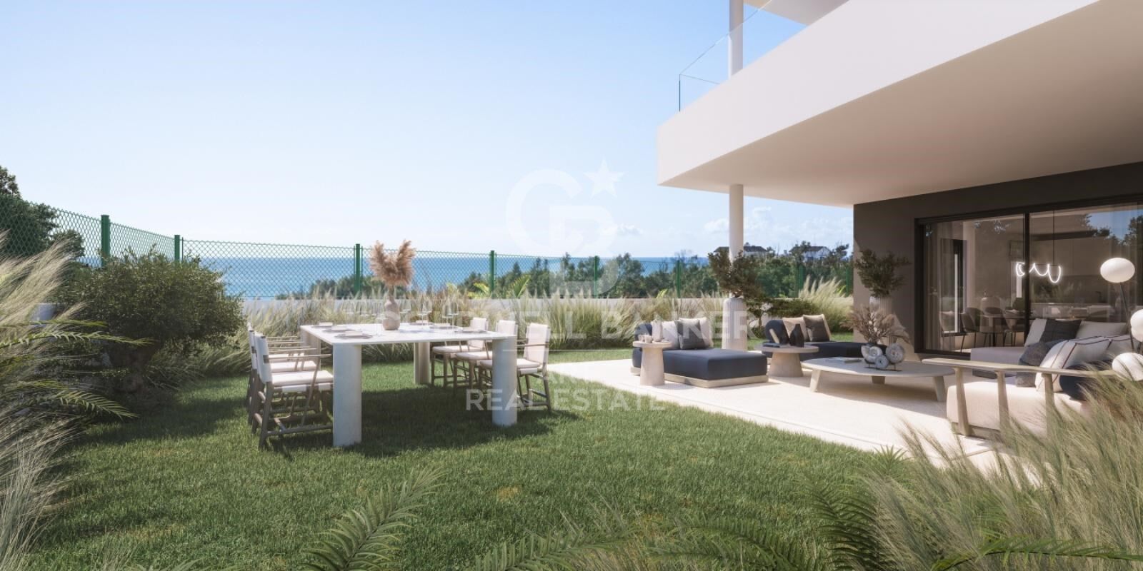 Apartments and penthouses with 2 and 3 bedrooms in Estepona