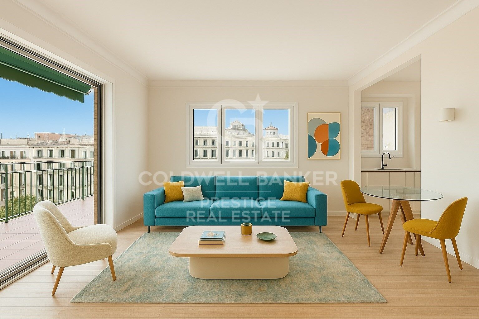 Renovierte Wohnung mit Terrasse in. 'Passeig de Sant Joan, La Dreta de l'Eixample'