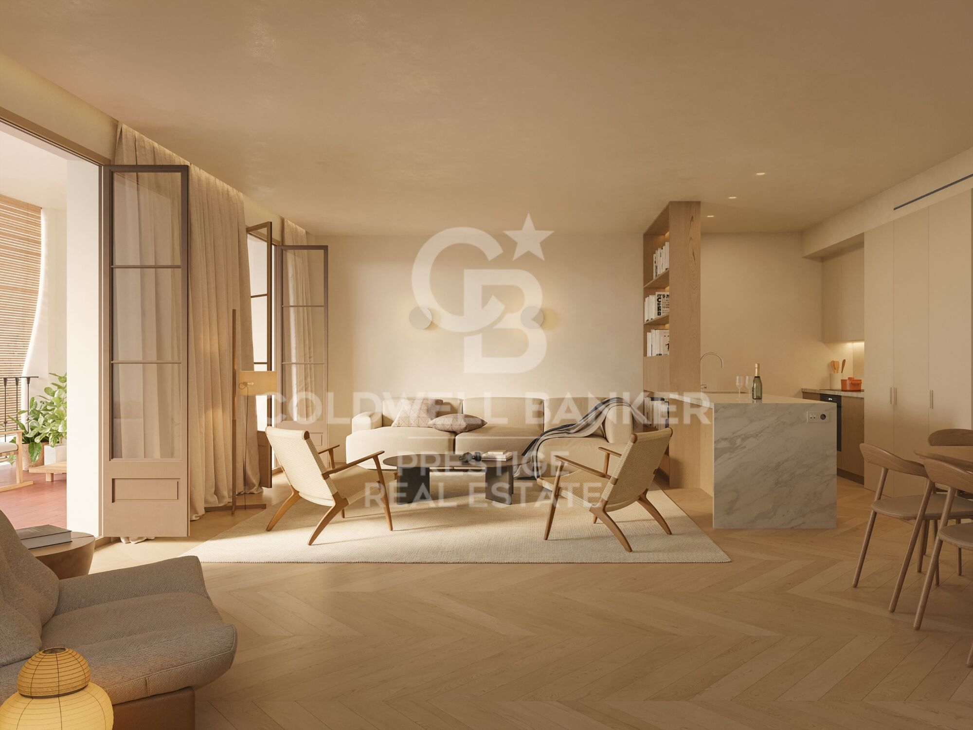 Spectacular penthouse in a stately building with two terraces in El Born, Barcelona