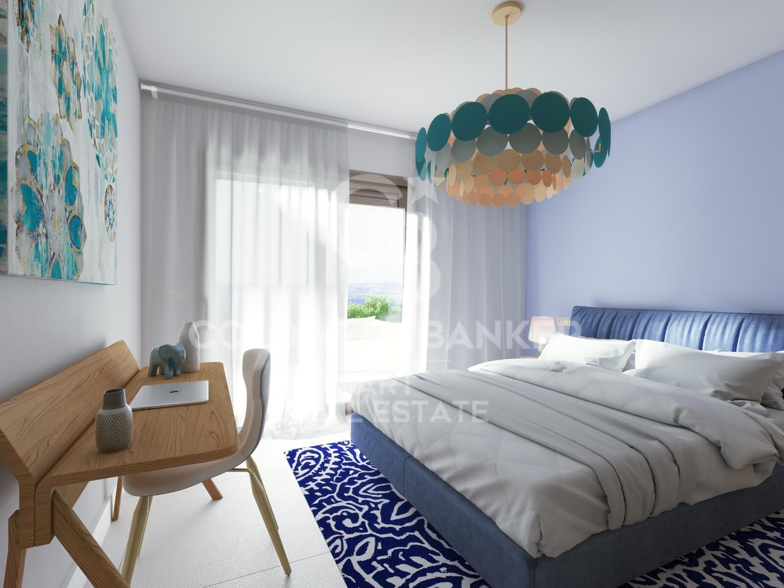 Townhouse with open panoramic views in Istán