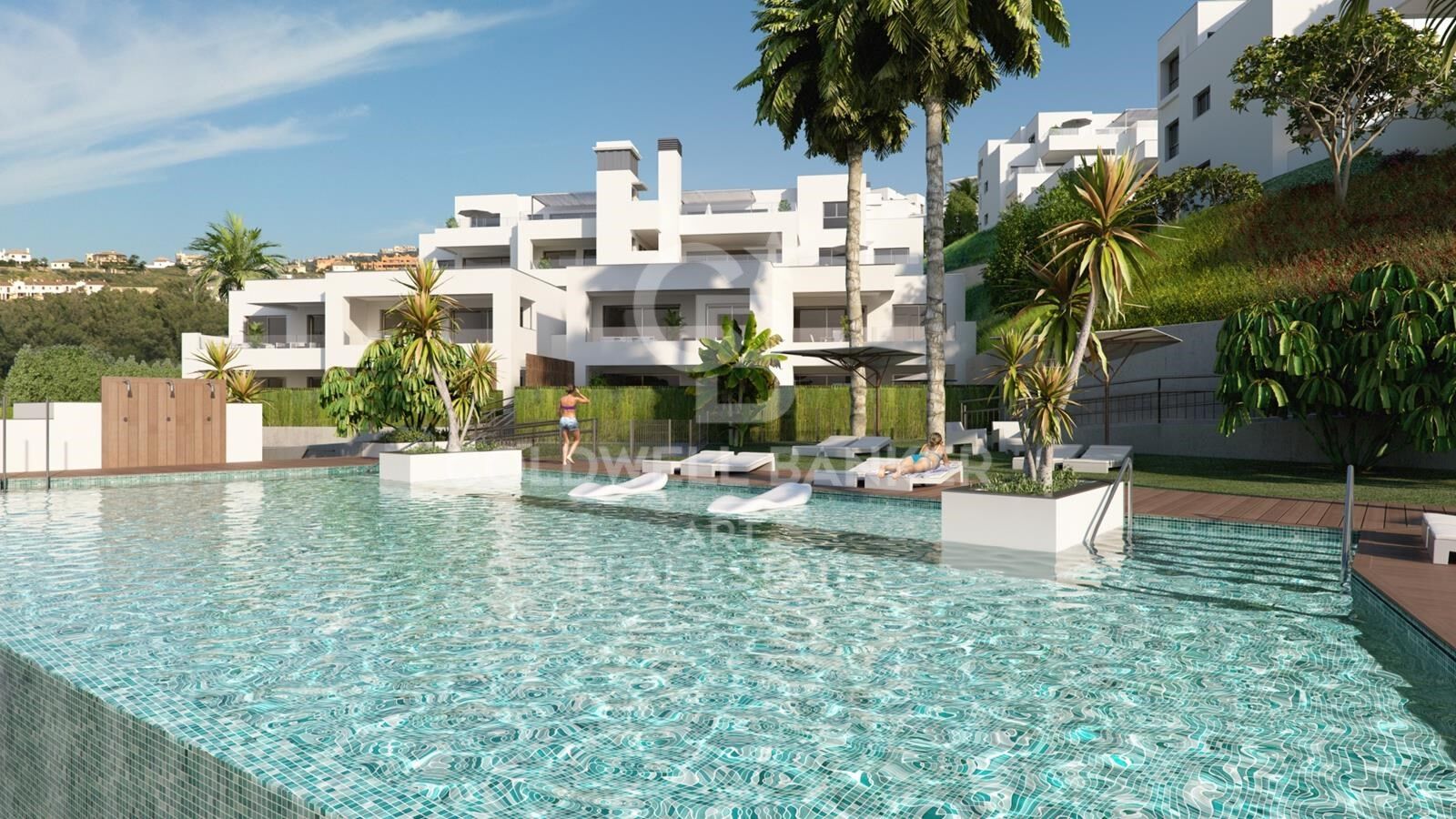 Luxury apartments in Casares Costa