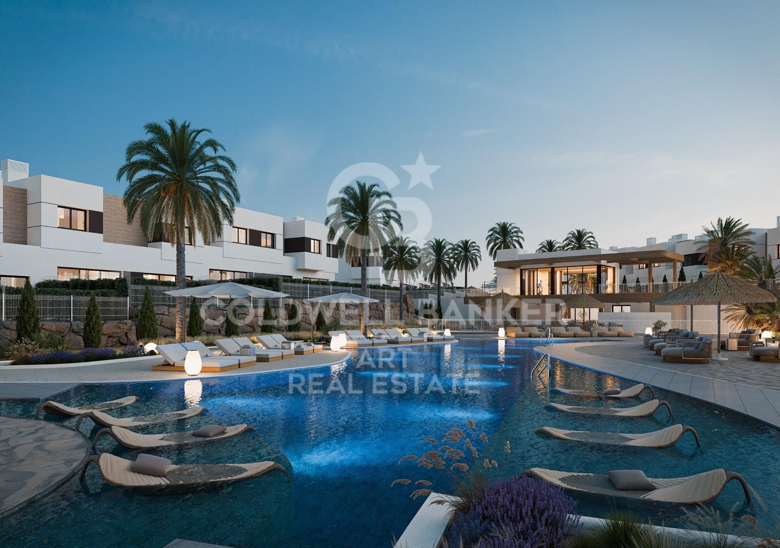 Luxury semi-detached houses in Mijas