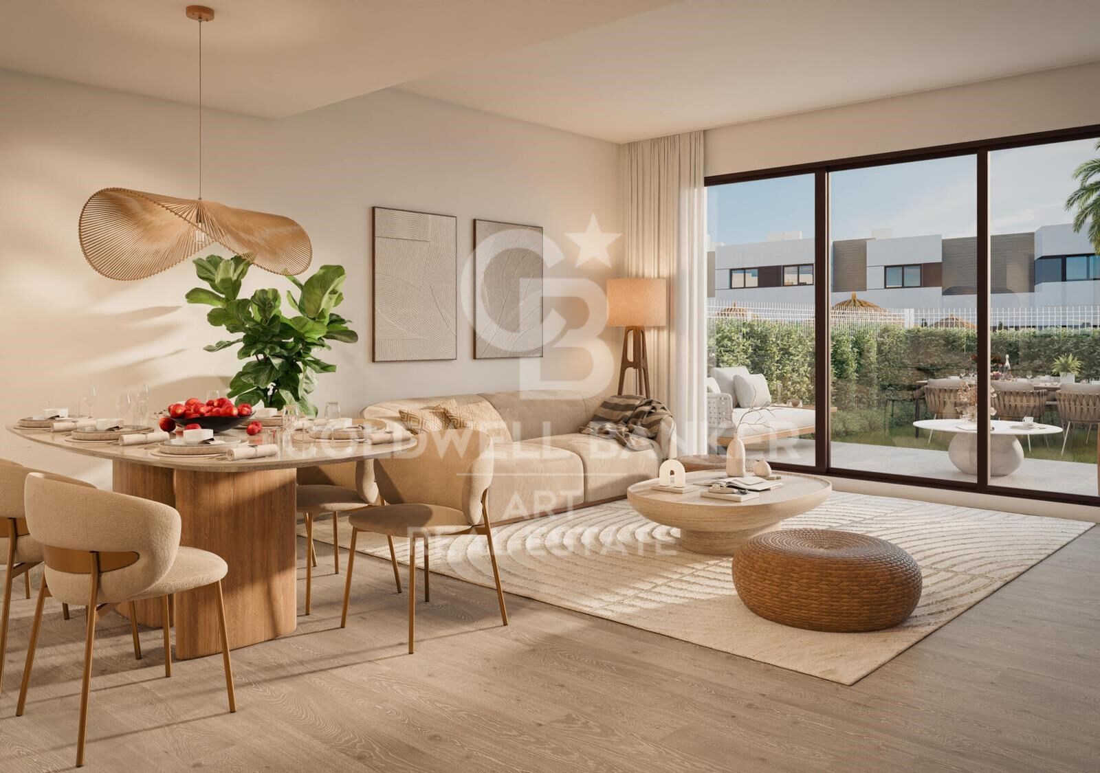 Luxury semi-detached houses in Mijas