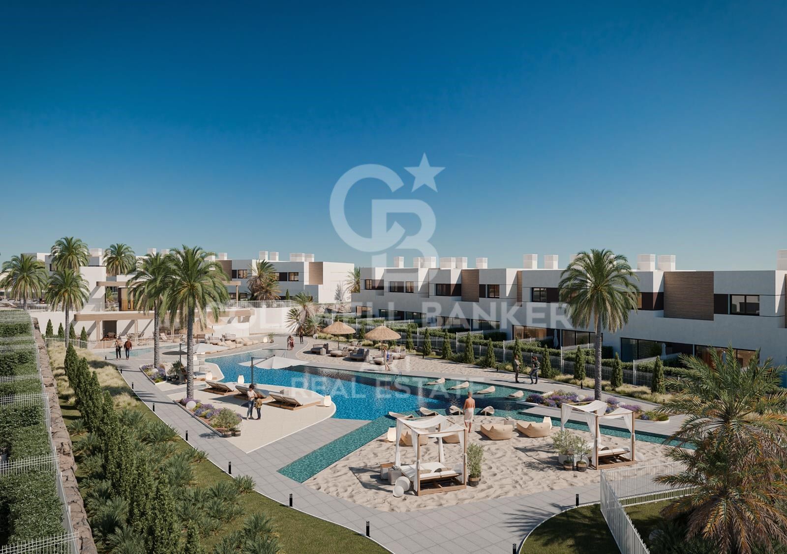 Luxury semi-detached houses in Mijas