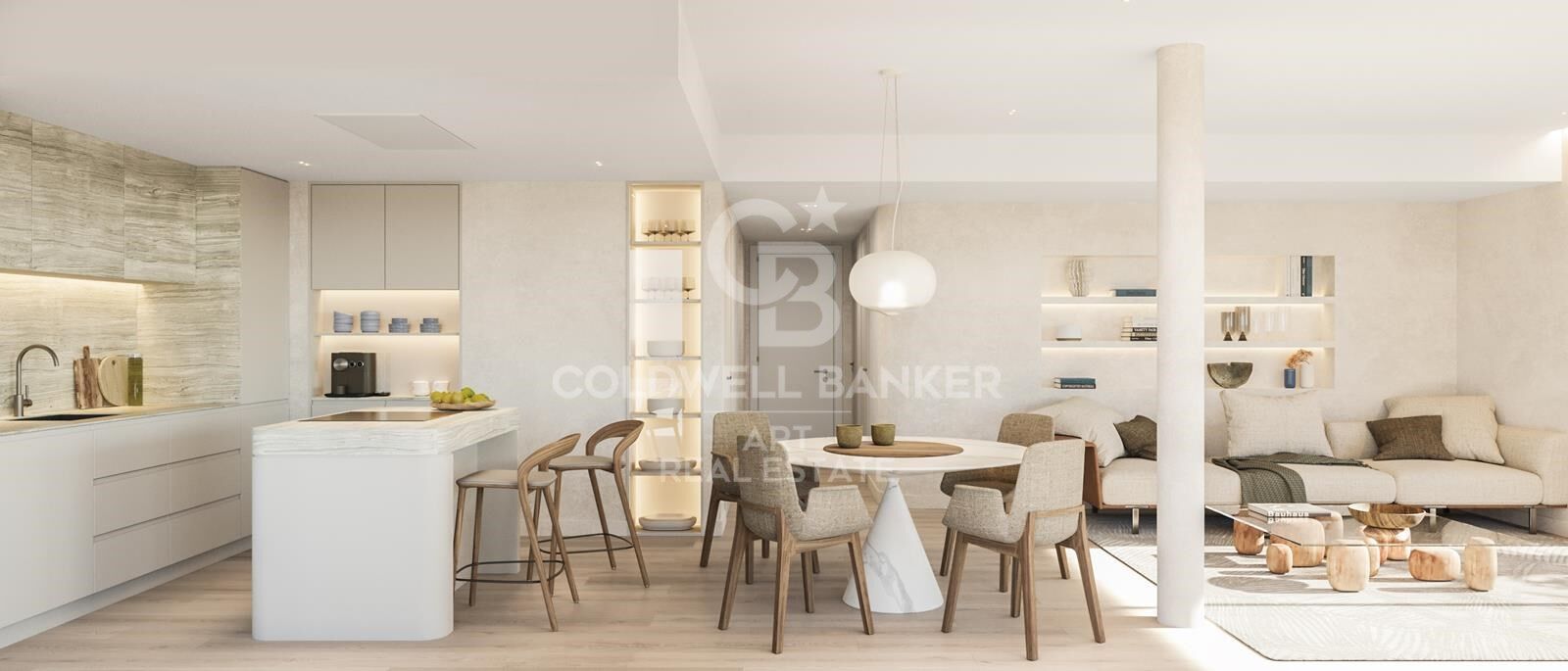 Spectacular apartment in the center of Estepona