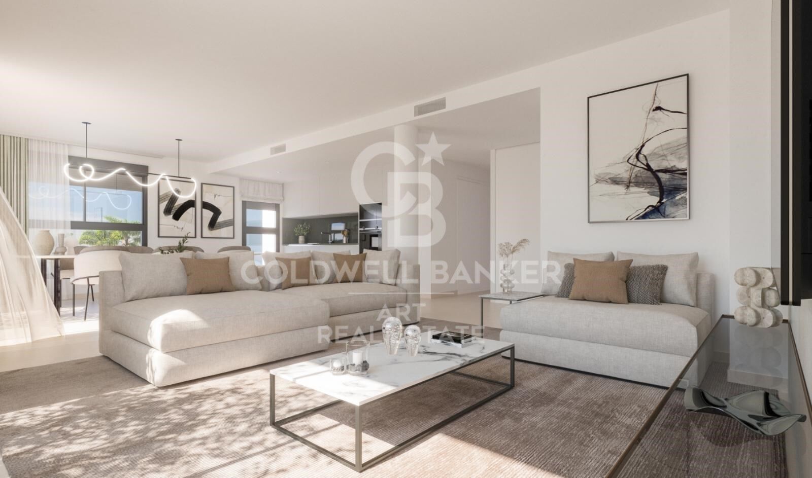 Apartments with 2 and 3 bedrooms in Estepona