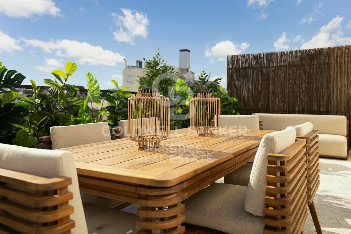 Penthouse duplex exclusif neuf dans l'Eixample Dreta.