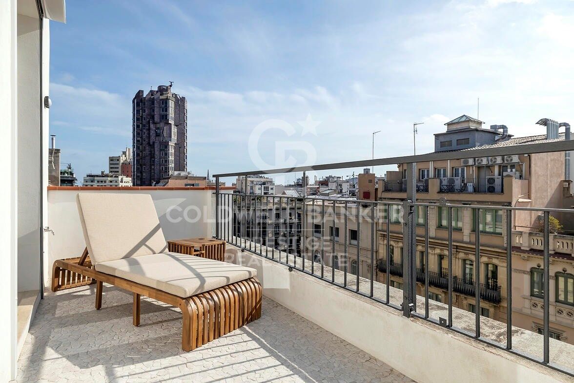 Penthouse duplex exclusif neuf dans l'Eixample Dreta.