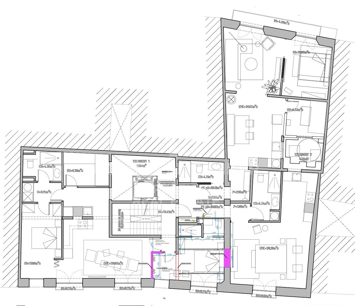 Edificio de 20 Apartamentos remodelados en Rentabilidad en Venta en Sant Pere