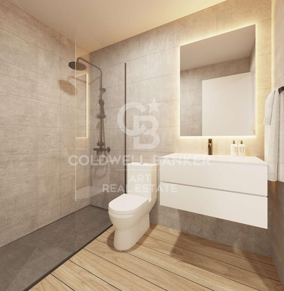 Résidence avec vue spectaculaire sur la mer à Estepona