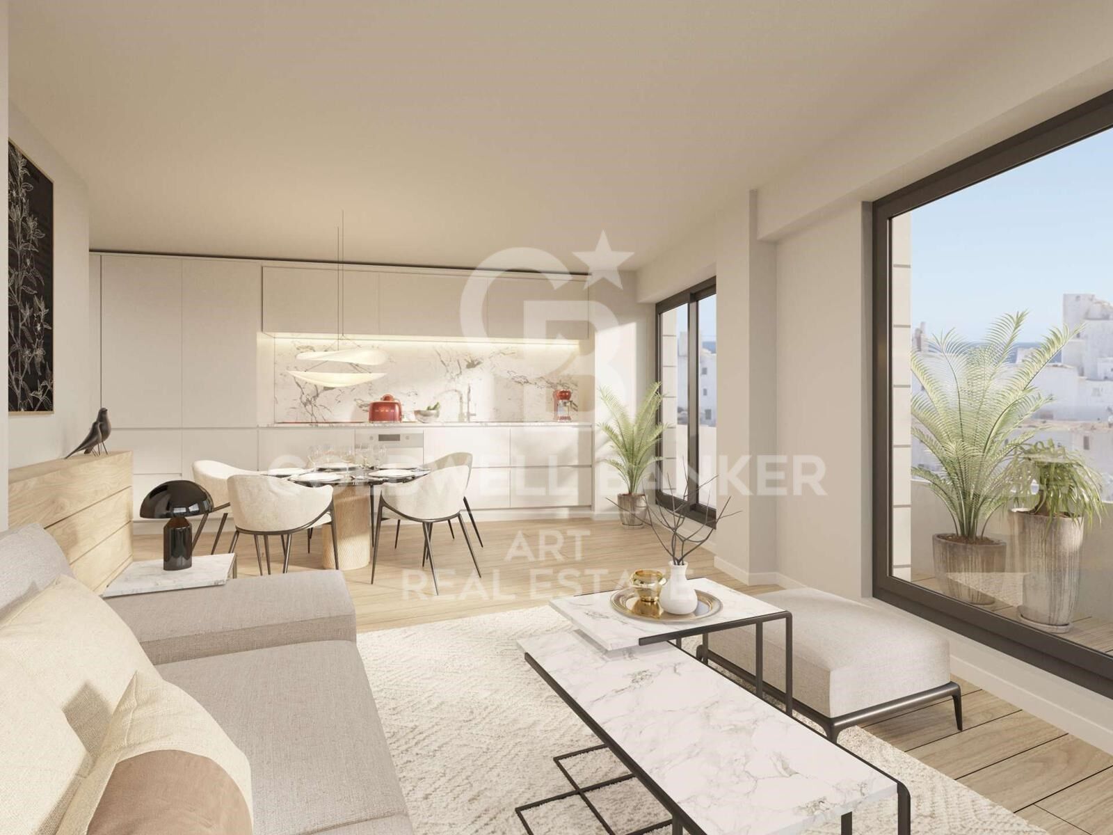 Residencial con vistas espectaculares al mar en Estepona