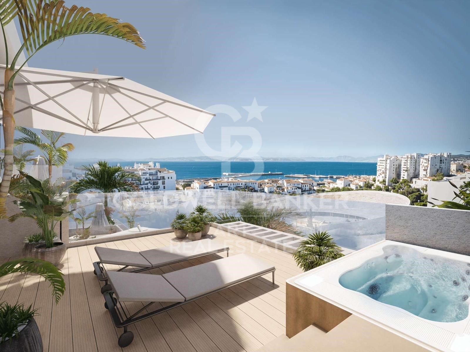 Residencial con vistas espectaculares al mar en Estepona