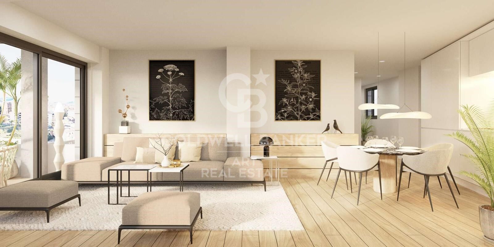 Residencial con vistas espectaculares al mar en Estepona