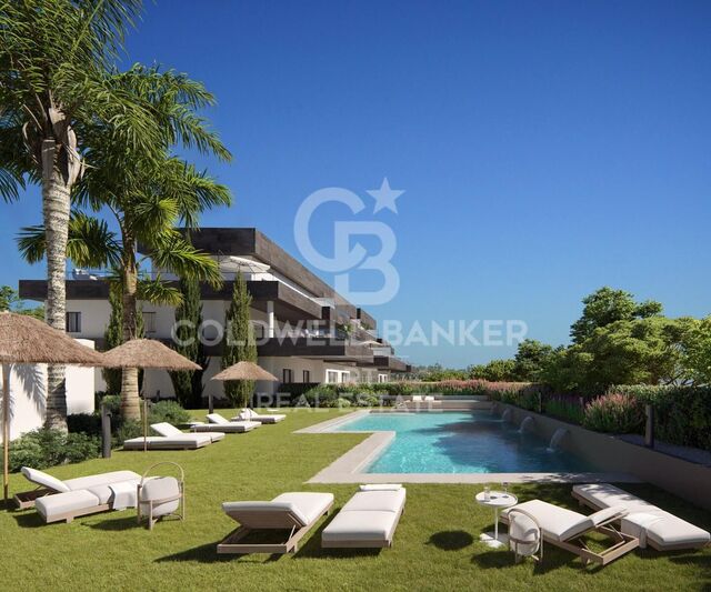 Residencial de lujo cerca de campos de golf y con vistas al mar inmejorables en Casares