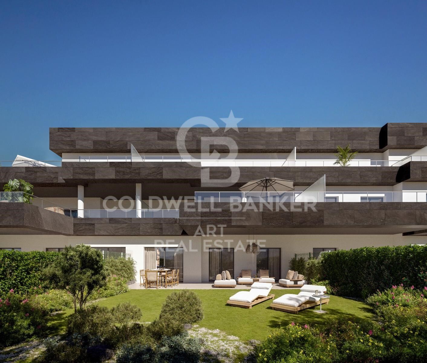 Residencial de lujo cerca de campos de golf y con vistas al mar inmejorables en Casares