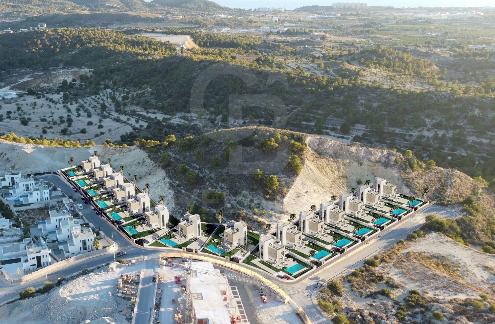 Villas de lujo de nueva construcción cerca del Resort de Golf Bahía