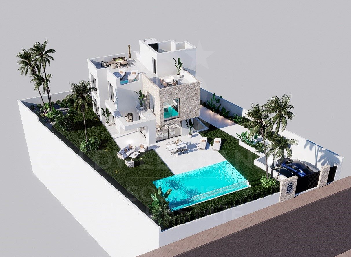 Luxuriöse Neubauvilla in der Nähe des Bahia Golf Resorts