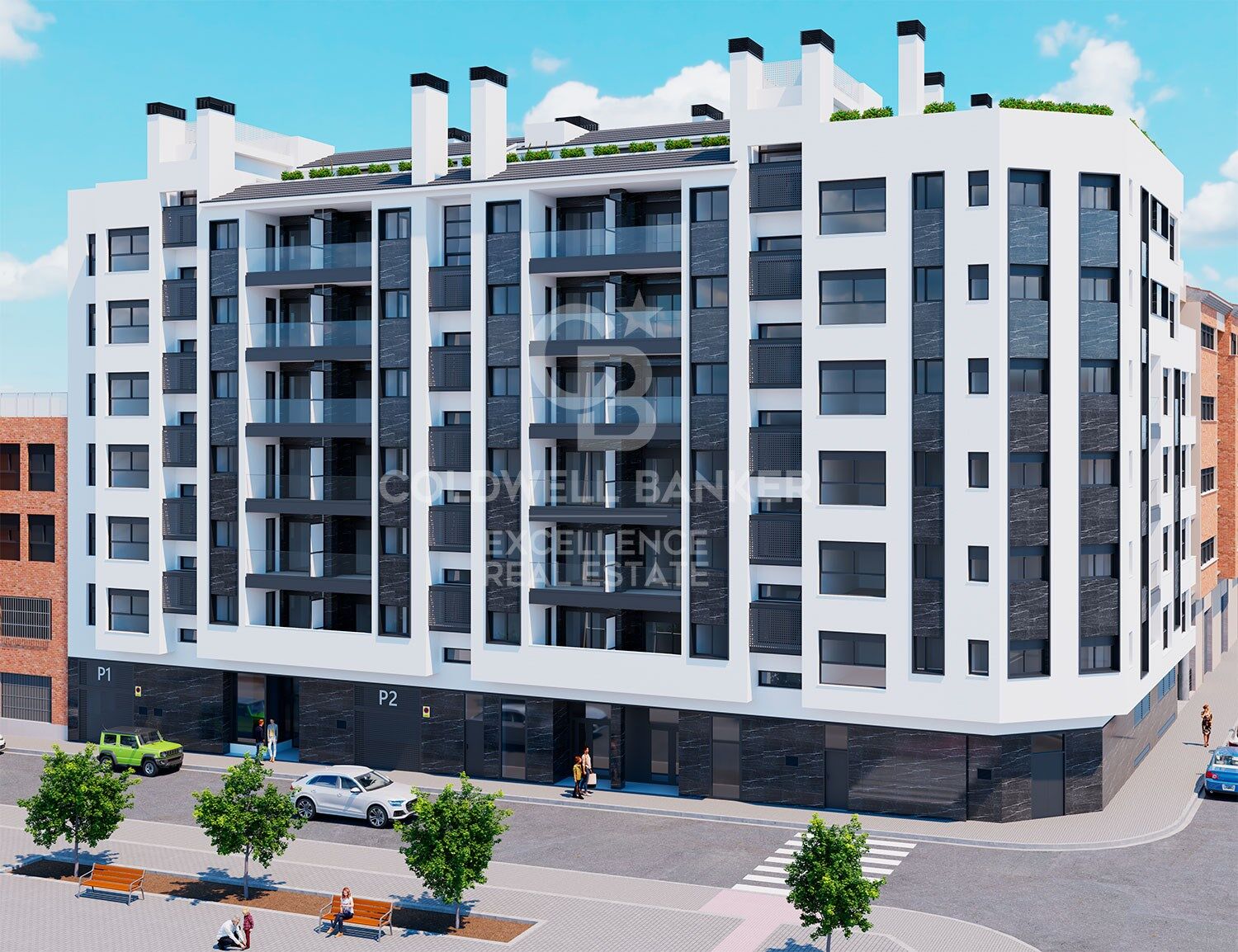 New construction apartment in the center of Castellón