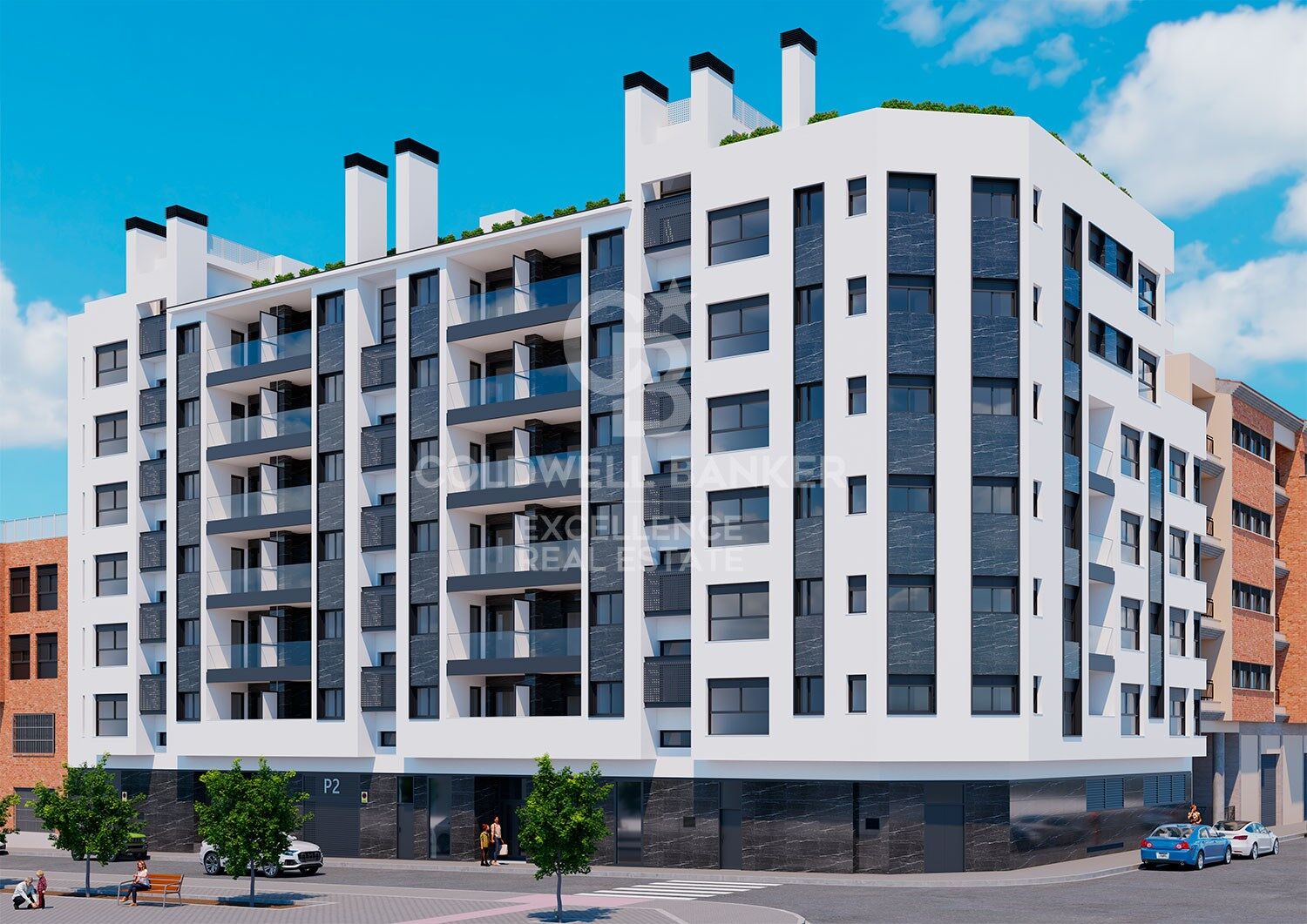 New construction apartment in the center of Castellón