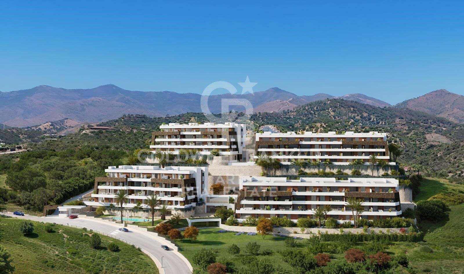 Maisons de luxe exclusives dans un endroit recherché, New Golden Mile, Estepona