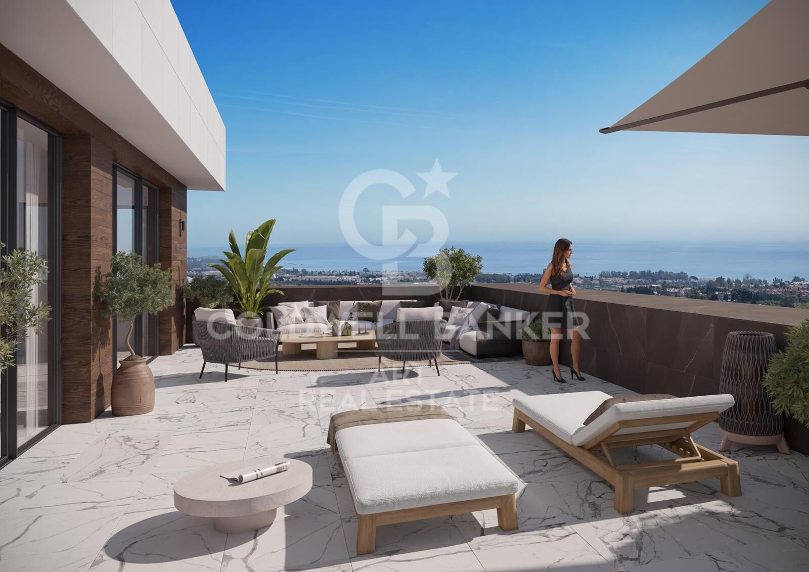 Maisons de luxe exclusives dans un endroit recherché, New Golden Mile, Estepona