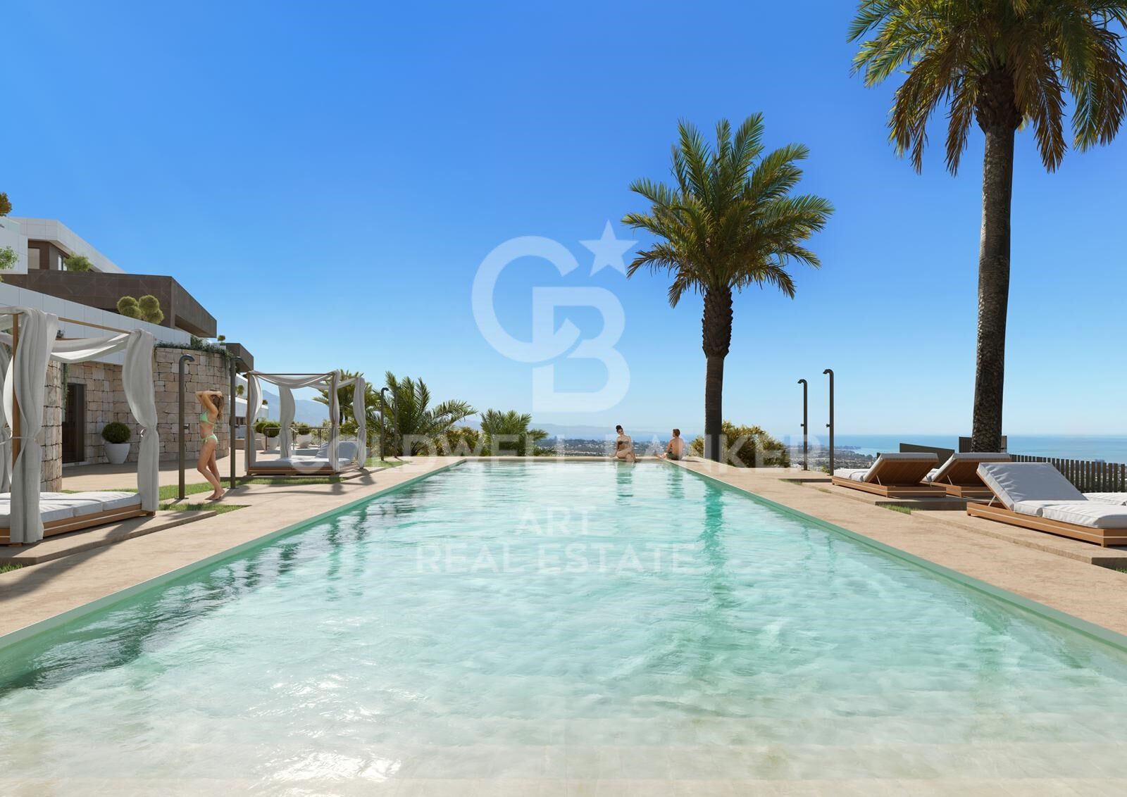 Maisons de luxe exclusives dans un endroit recherché, New Golden Mile, Estepona