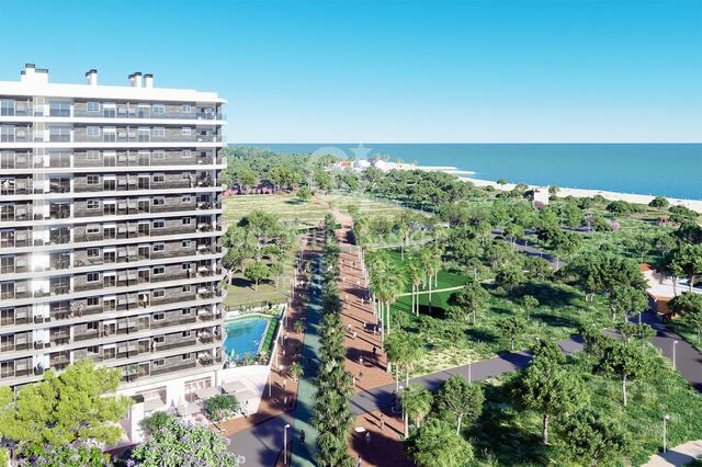 Apartamento de obra nueva en primera línea de la playa de Oropesa del Mar