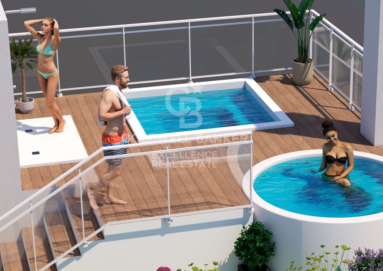 Newly built apartment in the center of Castellón.