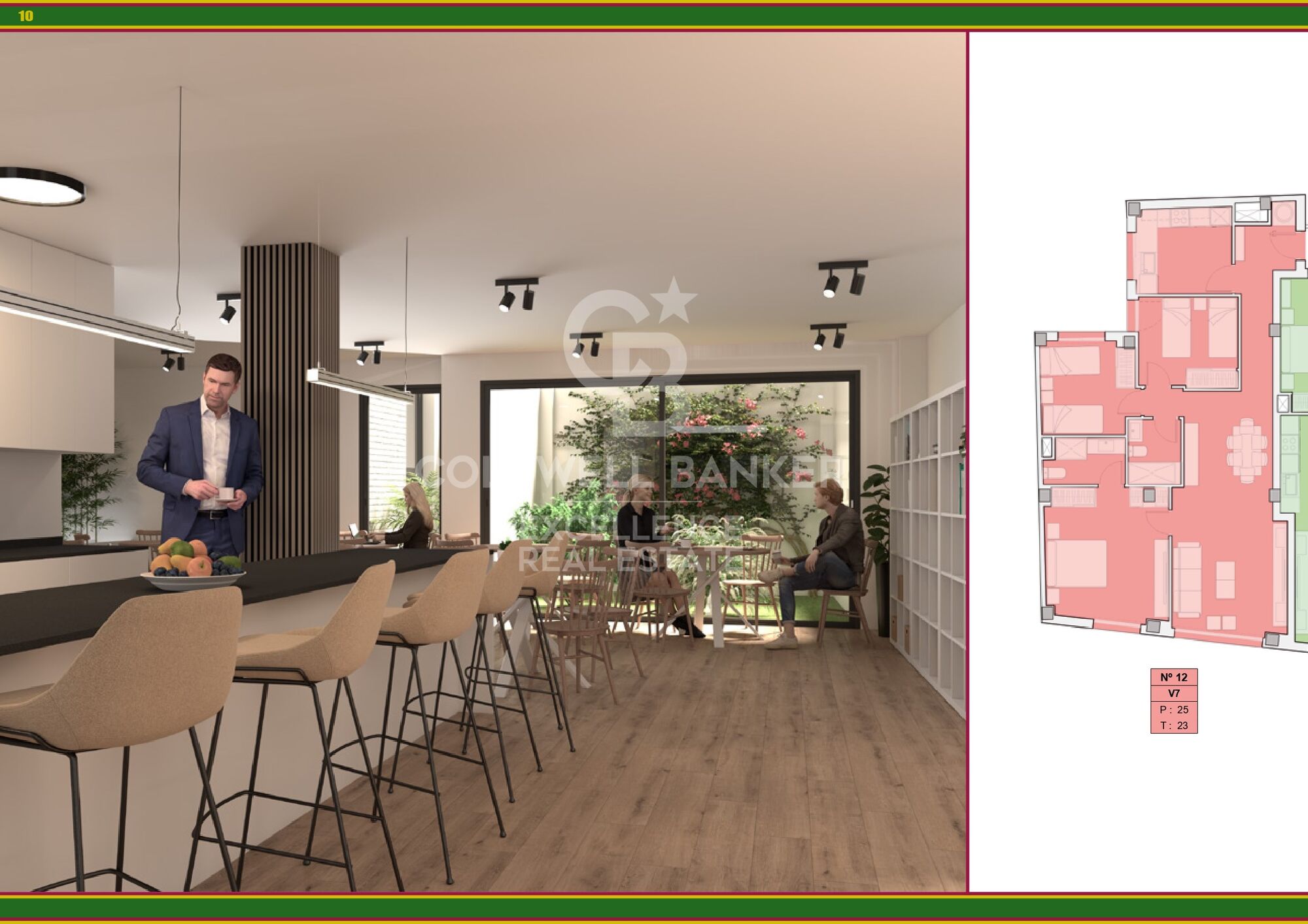 Newly built apartment in the center of Castellón.