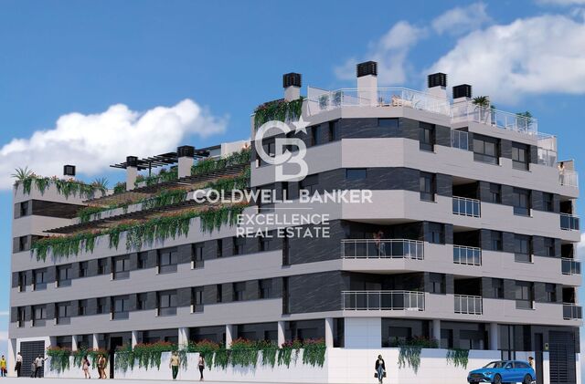 Newly built apartment in the center of Castellón.